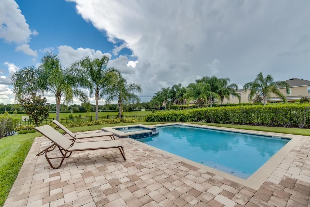Modern Villa Wprivate Pool And Air Hockey Table Orlando Exterior foto